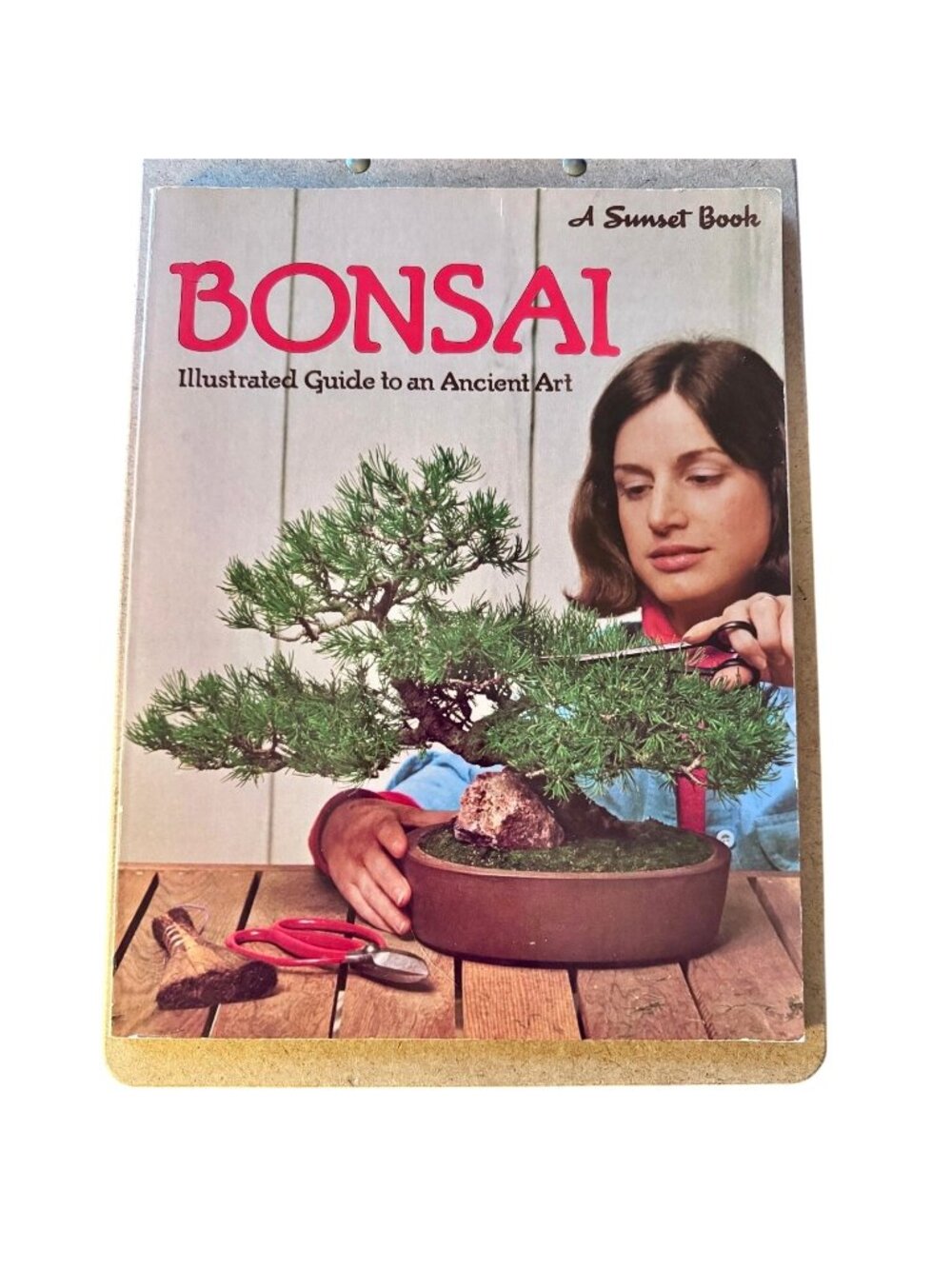 Vintage 1981 Sunset Bonsai Illustrated Guide to an Ancient Art Paperback Book